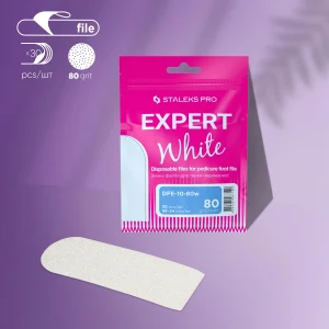 Wymienne pilniki białe do tarki do pedicure EXPERT 10 (30 szt)