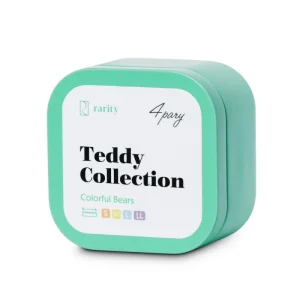 Wałki Silikonowe Rarity Teddy Collection 4 pary