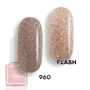 Lakier hybrydowy NessaUV lac Flash 960 8 ml
